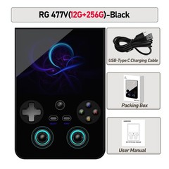 ANBERNIC RG477V Handheld Game Console 4.7-inch D8300 RG 477V Android14 5500mAh