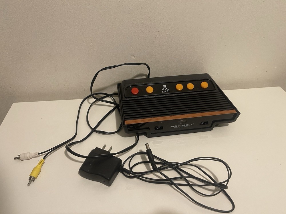 Atari Flashback Classic Home Console, Composite RCA, Black/Brown