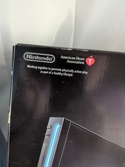 Nintendo Wii Black Console RVL-101 American Heart Association Box Bundle 5 Games