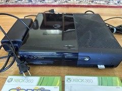 Microsoft Xbox 360 E Video Game Console WiFi + Kinect Bundle And Games Lot